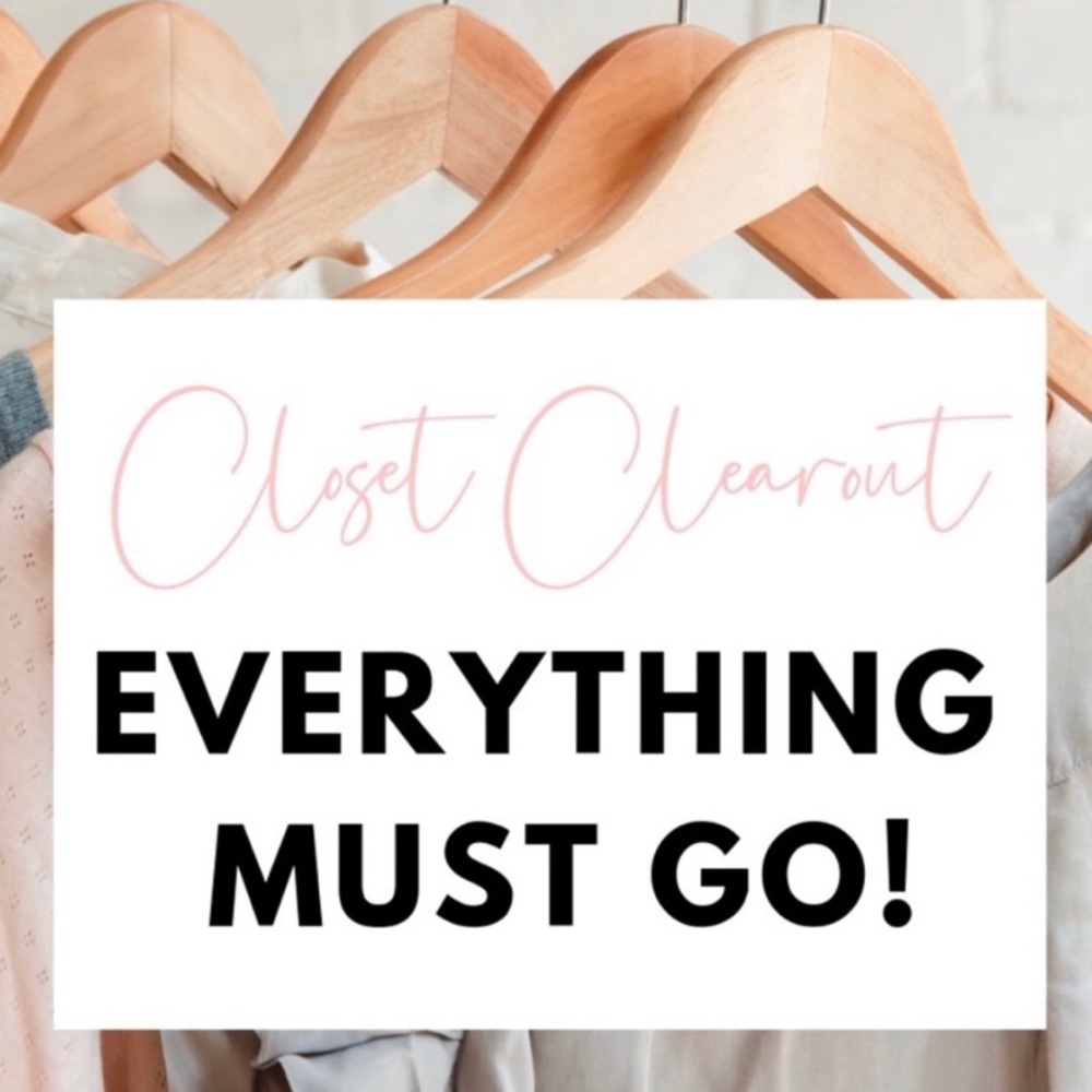 Closet Clearout!!